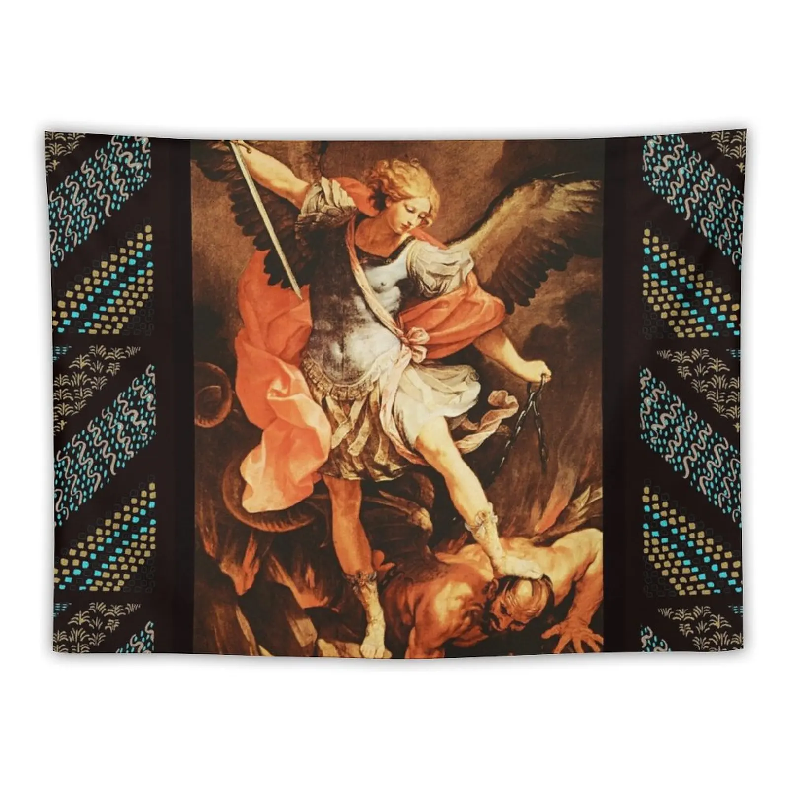 

St. Michael Archangel Tapestry Wall Carpet Wall Hangings Decoration Tapestry