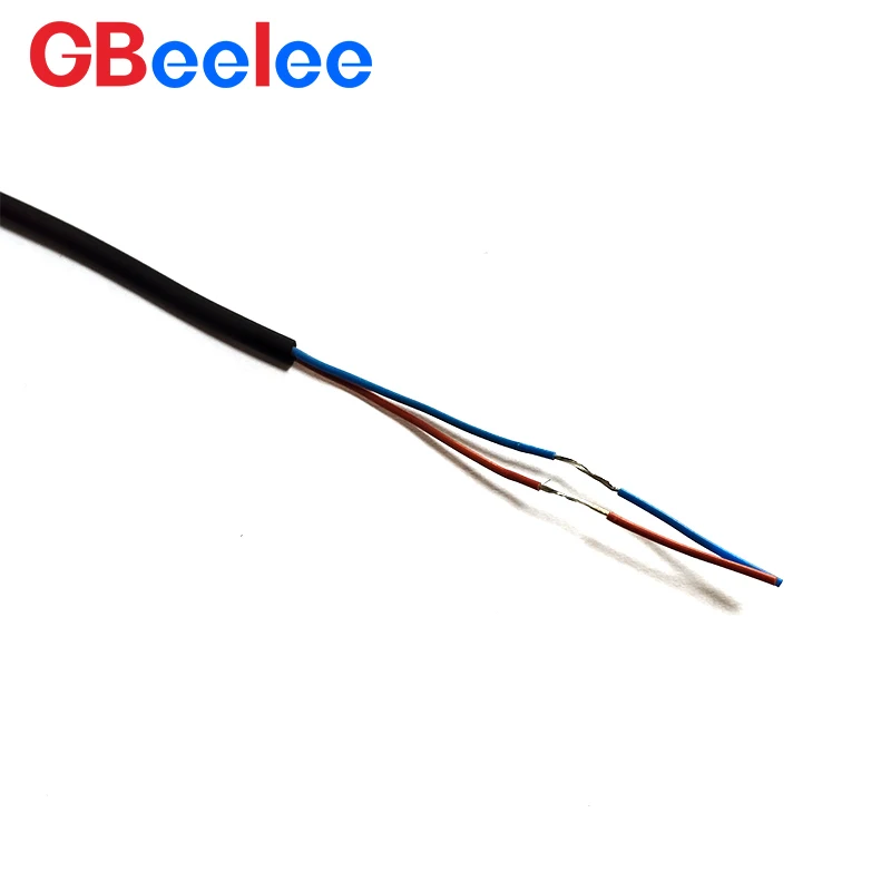 30 قطعة IP67 2 سلك NPN PNP لا الفولاذ المقاوم للصدأ المغناطيسي القرب التبديل المغناطيسي الاستشعار مصباح ليد ل DNC اسطوانة هوائية #6