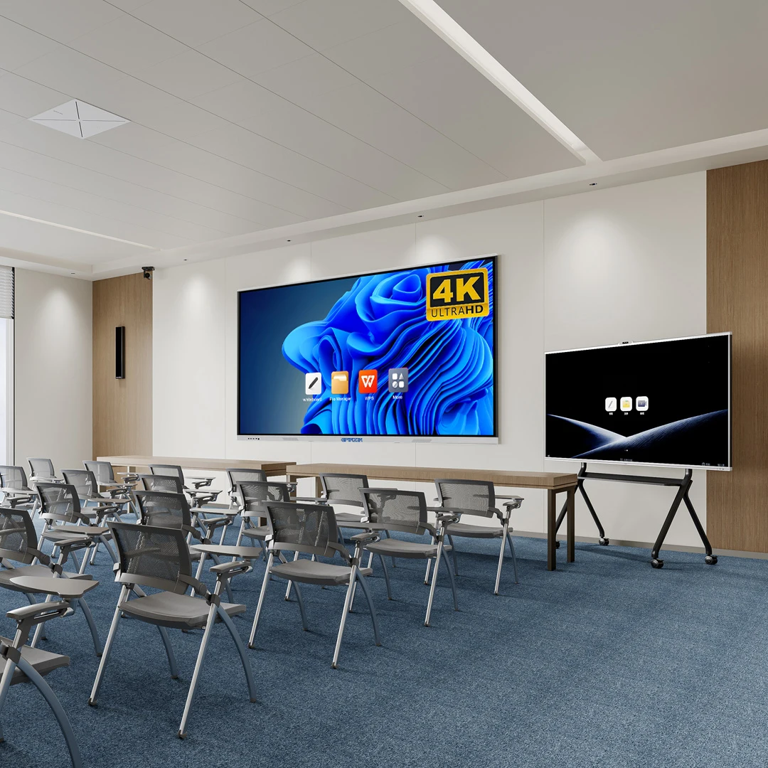 75 85 86 Inch Smart Touch Digital Interactive Interactive Flat Panel Smart White Board For School Teaching