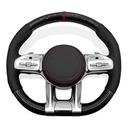 Car Steering Wheel For Mercedes-Benz AMG GT W190 C190 W205 C205 W166 W167 W177 W213 W217 C217 W222 W223 W253 W257 W292 W463 W464