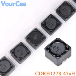50pcs/5pcs CDRH127R CDRH12 47uH 470 Shielded Inductor SMD Power Inductance 12*12*7