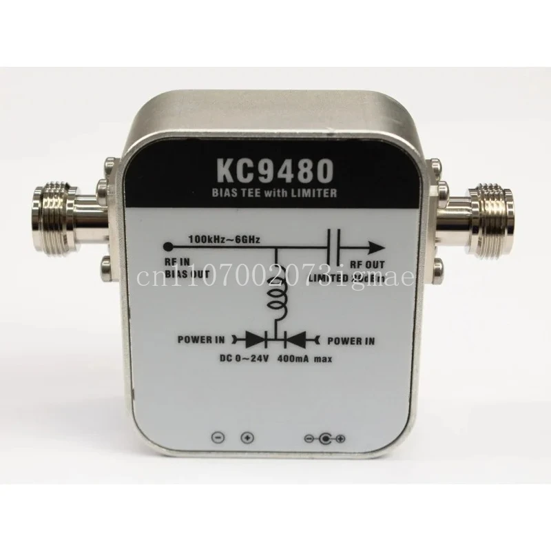 Dc Bias Feeder KC9480 Limiter Straight 1MHz-6GHz Antenna Amplifier Supporting