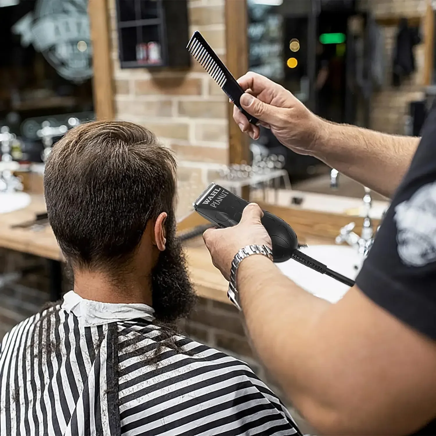 المهنية الفول السوداني المفاجئة على شفرات استبدال # 2068-300 لـ Wahl Peanut 8685, 8655, 8663, 8685-1701 ماكينة قص الشعر/قادين الشعر