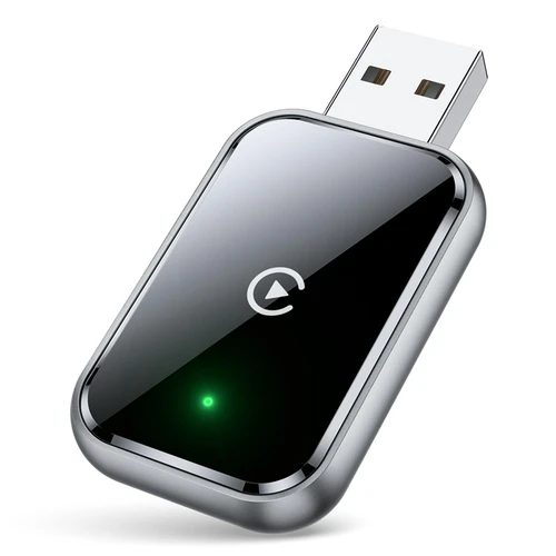 Adaptador Carplay inalámbrico para iPhone, convertido con cable a inalámbrico, tamaño mini, USB y USB-C, sin retardo-A22K