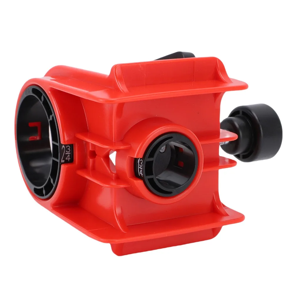 

Adjustable Template Door Lock Installation Kit Red Color Includes Arbor Door Hole Drilling Kit HSS Hole Saws HSS Hole Saws