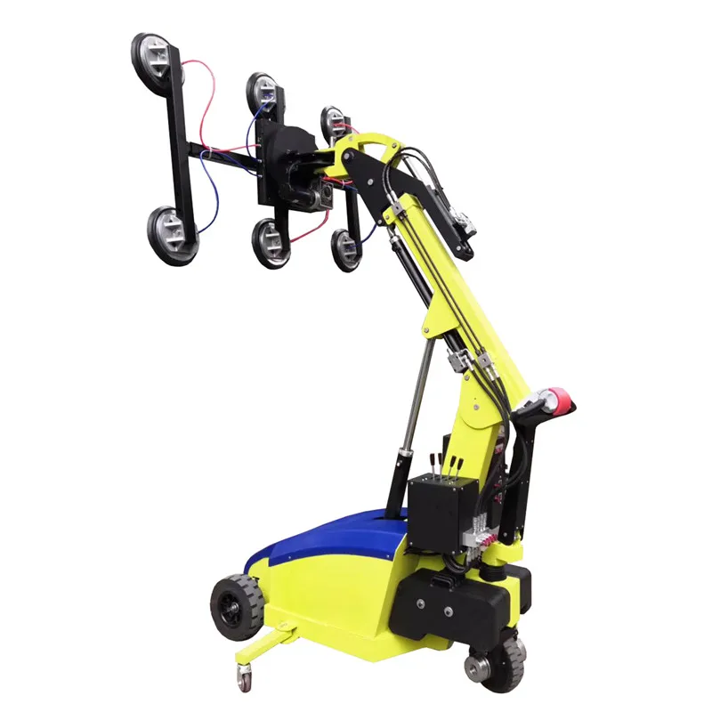 SAGA FIRST 600KG GL-LD-600 CE Certificated Mini Electric Robotic Vacuum Glass Lifter Granite Suction Lifter