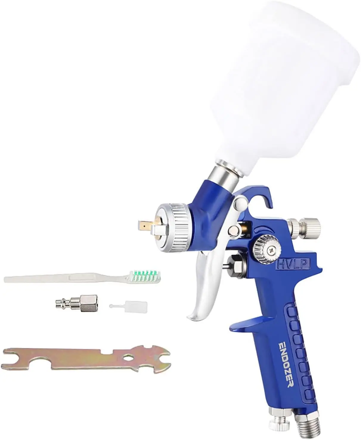 High-quality 0.8MM/1.0MM Tip H2001 Small Air Paint Spray Guns HVLP Airbrush Spraying Device for Car Finishing