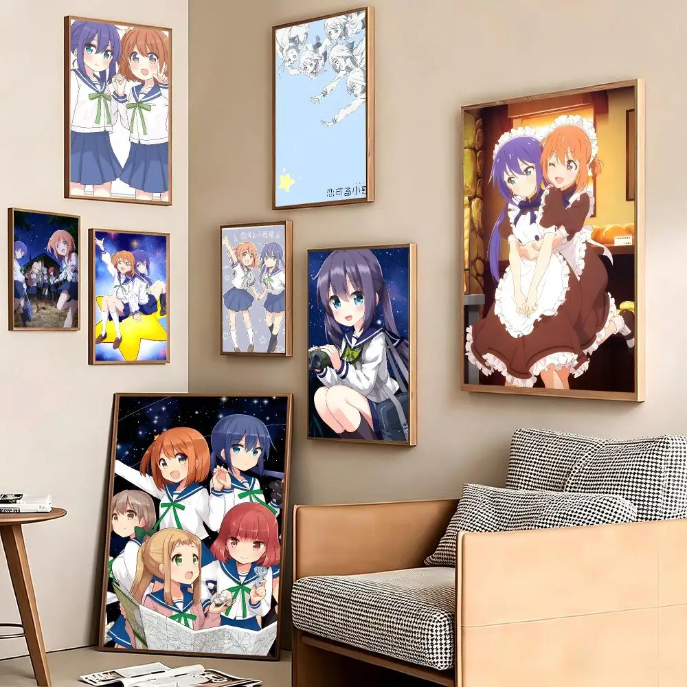 Anime Asteroid in Love Poster Pegatina artistica HD autoadhesiva impermeable para salon dormitorio