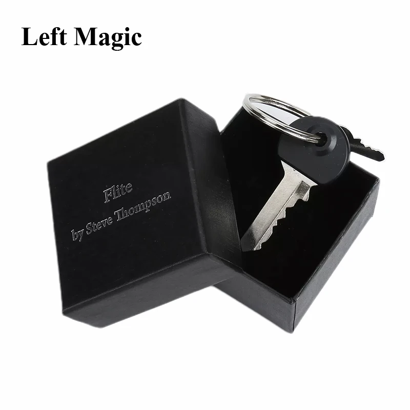 Flite by Steve Thompson Borrowed Ring To Keychain Magic Tricks Professional Magician Appearing/Vanising Mentalism Props