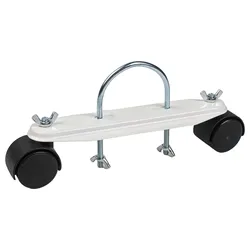 2pcs Oil Ting Pulley Bracket Hydroelectric Radiator Electric Heater Mobile Bracket 360 Degree Directional Wheel Stand