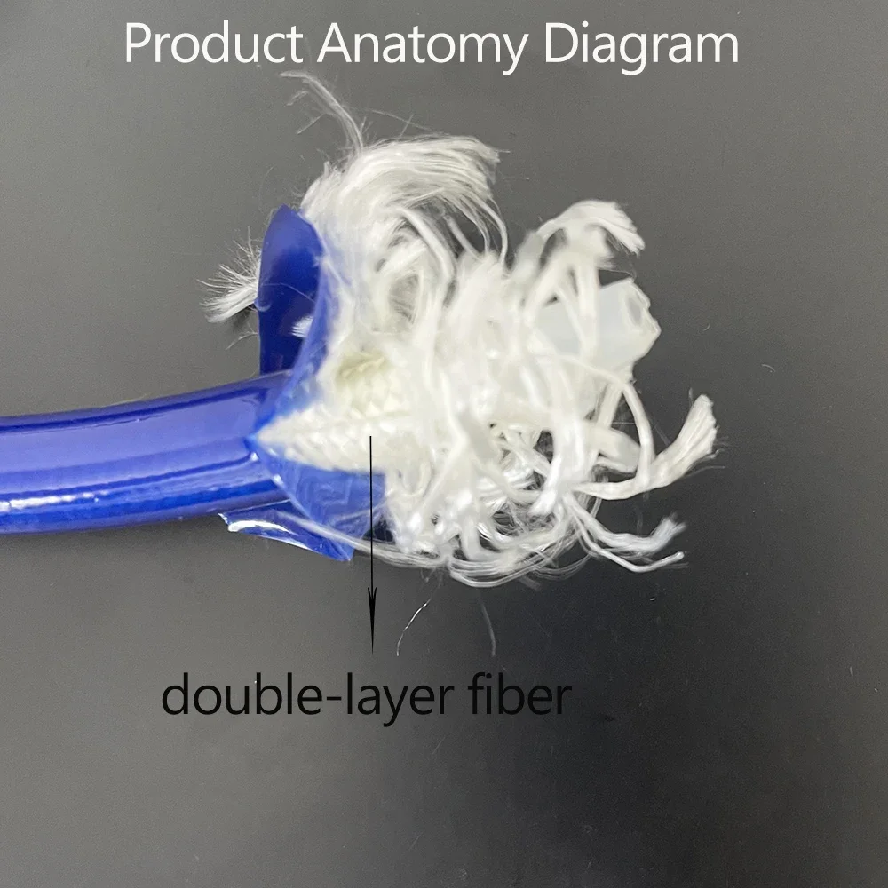 7mm Inner Diameter High-pressure Airless Spray Hose 1/4 Interface Length 0.5~40M Flexible Fiber Nylon Tube Pressure 7250PSI