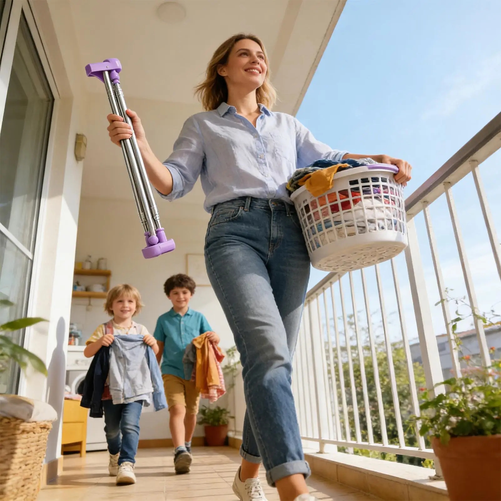 

Складная сушилка для белья из нержавеющей стали, выдвижные полки для полотенец, сушилка для одежды для балкона, путешествий, кемпинга, ванной комнаты, спальни