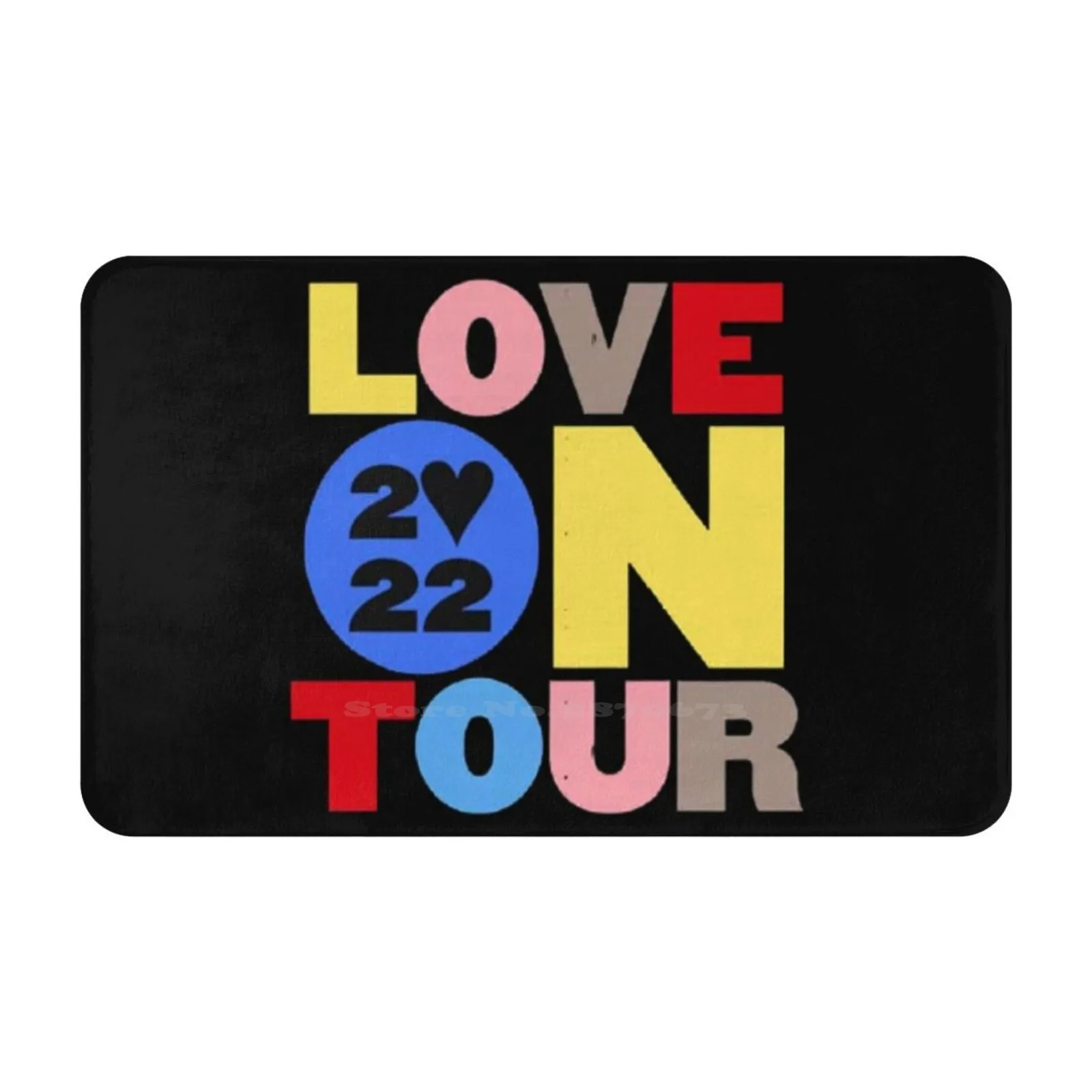 Love On Tour Soft Cushion Car Home Carpet Door Mat Harry 1D Do You Know Who You Are Rainbow Do You Know Who You Are Lights Up