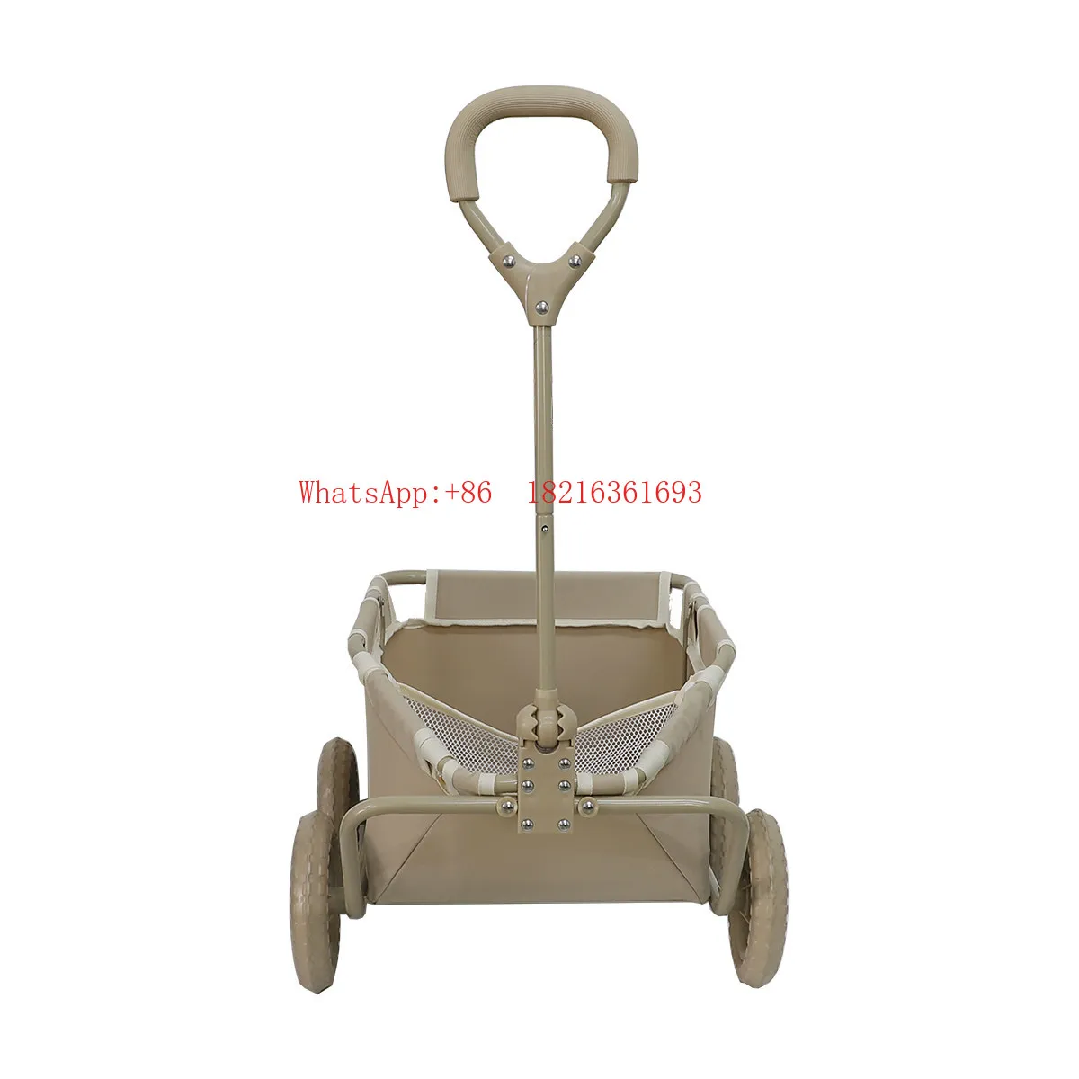 Pet Puppy Outdoor Cart Convenient Foldable Suitable for Dogs Within 11.5 Kg
