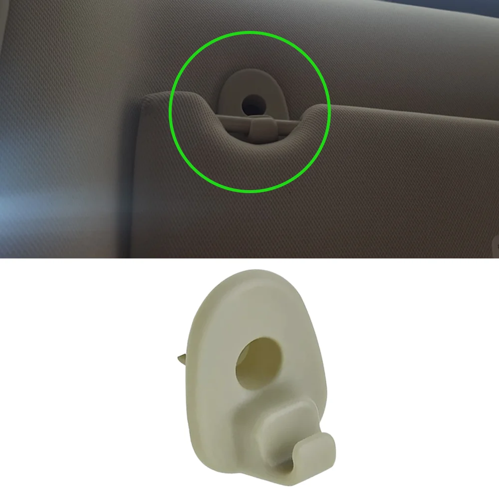 1 unidad 1AR26BD1AA para Jeep Liberty KK KJ 2005 2006 2007 2008 2009 2010 2011 2012 Jeep Cherokee Kk Kj Auto parasol Clip remache nuevo