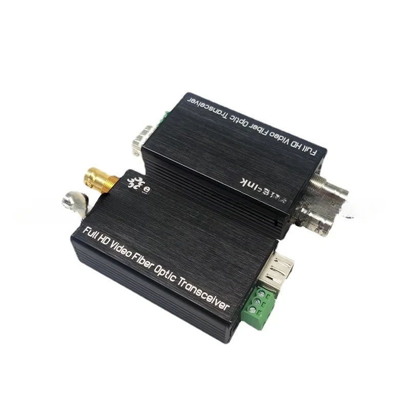 Non-Compression HD HD/3G-SDI Audio and Video Optical Transceiver with 1-Way Reverse Tally Optical Fiber Transceiver Extender