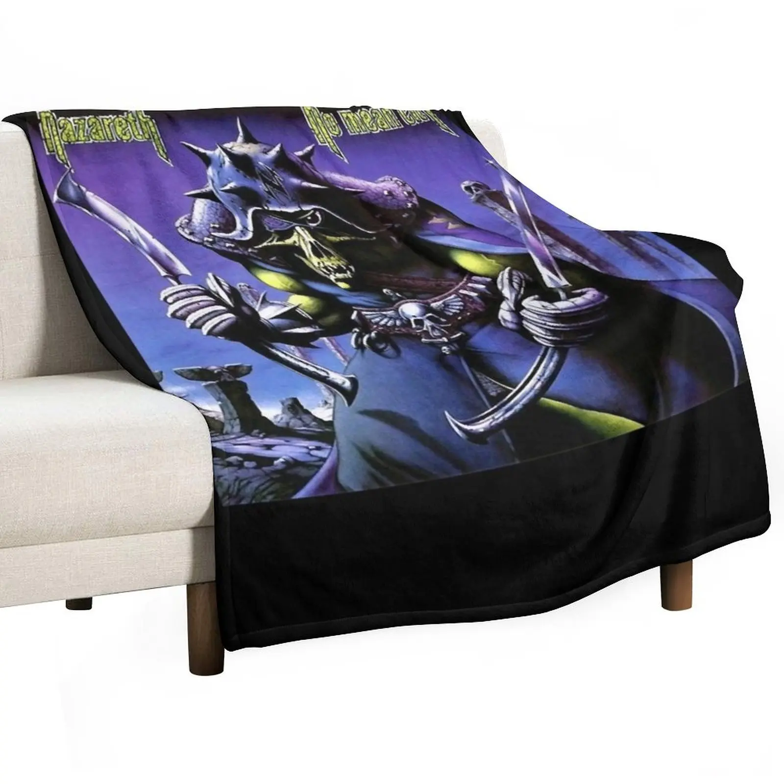 Nazareth no mean city active Throw Blanket Fashion Sofas Soft Luxury Blankets