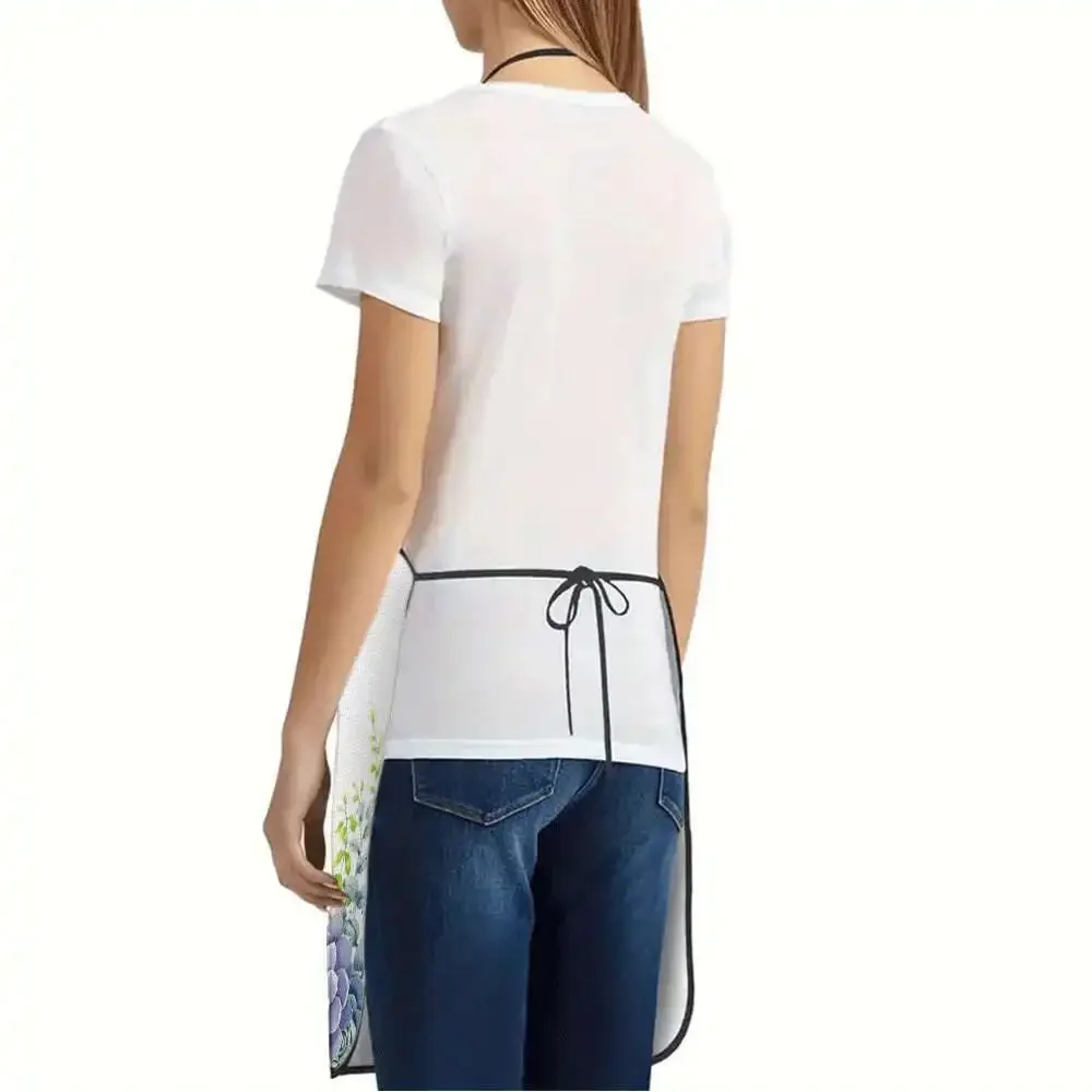 1pc Inspirational Christian Bible Verse Print Apron, Durable and Easy to Clean, Adjustable Waistband, Polyester Material, for Ki