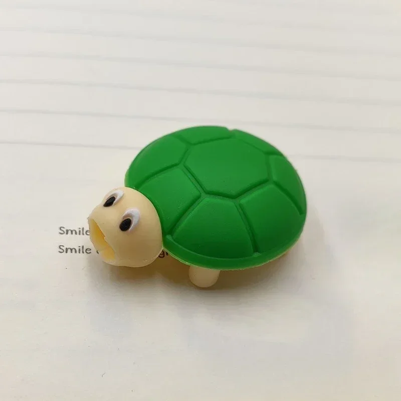 Cartoon Cable Protector Cute Silicone  Charger Protector Cable Winder Organizer Data Line Protective Cover Accessories