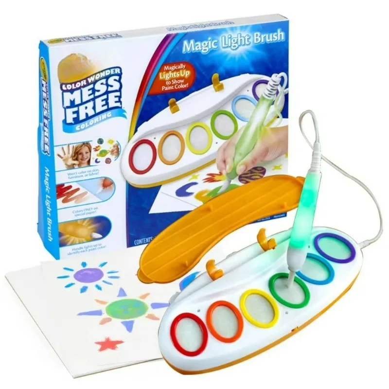Colorful Luminous Magic Pen Kids DIY Graffiti Drawing Marker Educational Toy Party Favor Birthday Present