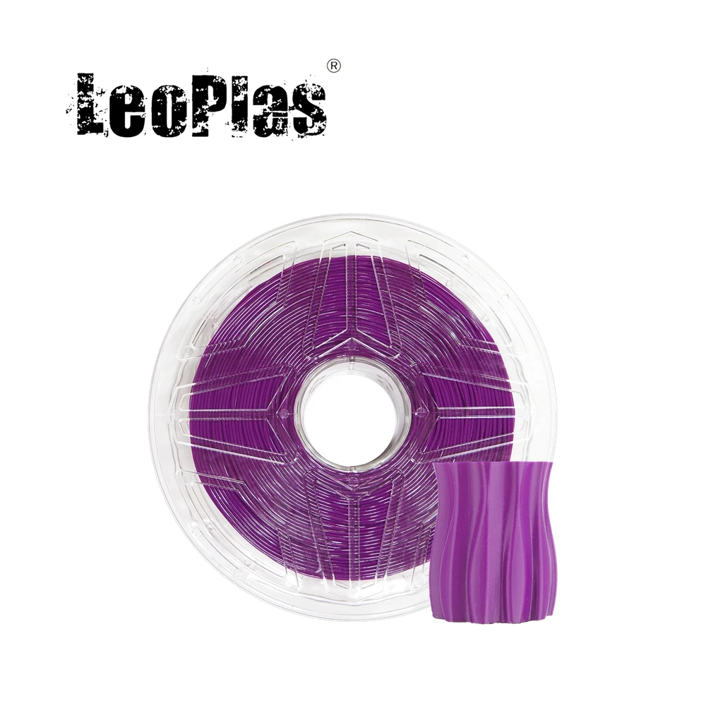 

LeoPlas Grape Purple PETG Filament 1.75mm 1kg For FDM 3D Printer Pen Consumables Printing Supplies Plastic Material