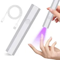 Portable Handheld Mini Nail Lamp For All Gel Polish Quick Dry USB Nail Dryer Machine UV LED Nail Lamp Mini Flashlight Pen