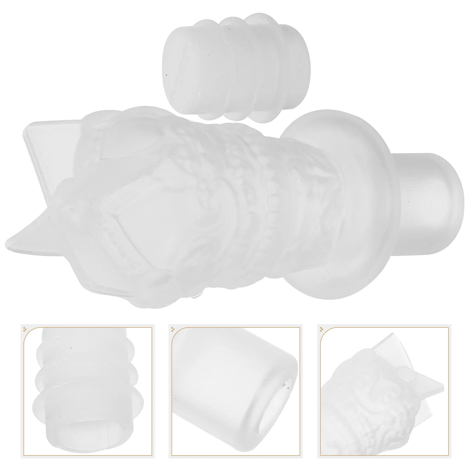 

1 set Stopper Mold DIY Crystal Epoxy Resin Craft Silicone Bottle Plug Making Mold Jewelry Accessories Parts