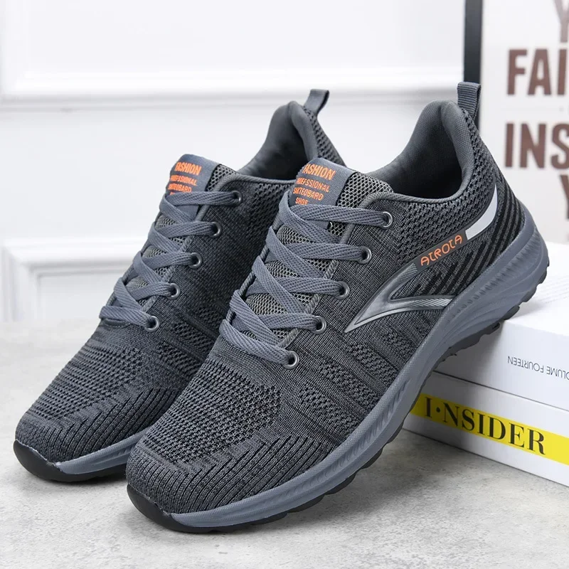 Soft Sole Lightweight Wear-resistant Casual Shoes Versatile Running Trend Men's Shoes Student Campus Wear-resistant Sports Shoes