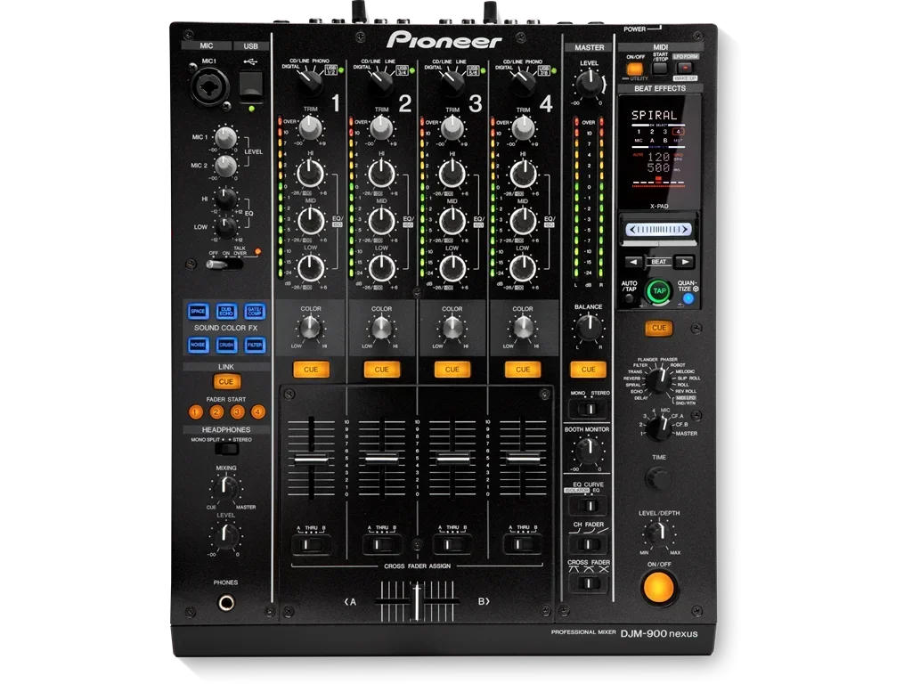 New pio-neer 4-channel club digital DJ mixer DJM-900NXS 900NXS2