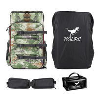 HGLRC B1 Drone Backpack Set (Backpack + Lumbar Support + Rain Cover + Battery Bag)