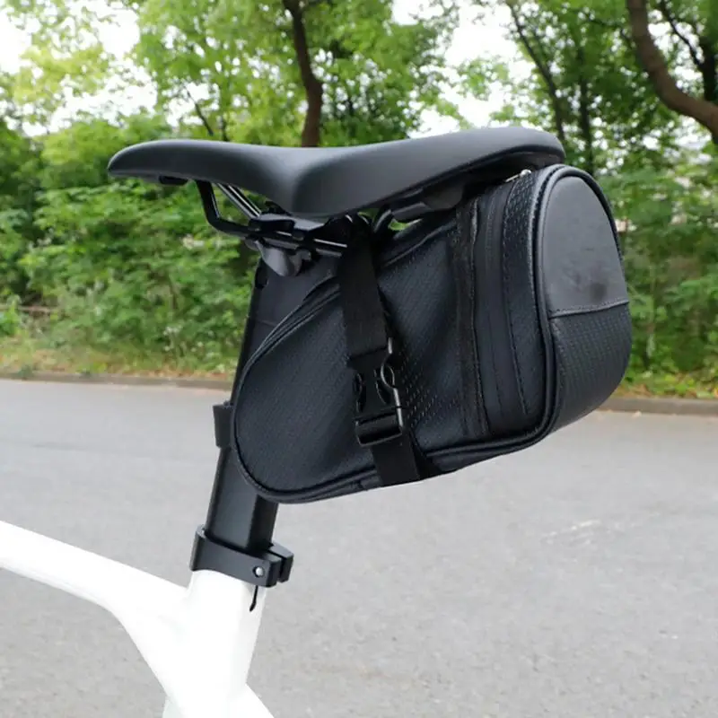 Mountain Bikes Rear Seat Bag Bike Saddle Bag Bike Under Seat Tube Storage Pack Bicycle Tail Pouch For Cycling Bike Accessories