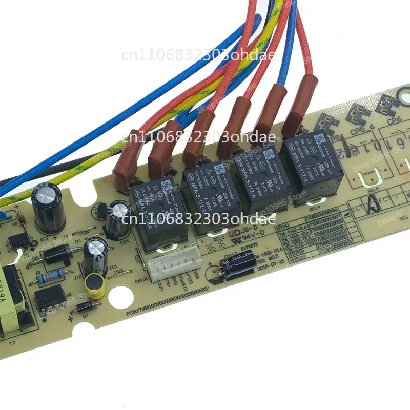 Placa de Control de Vitrocerámica TM-H4E-01A, PCB de Alimentación para Baumatic, Caple, Homeking, Logik, Proline, Midea MC-HF605