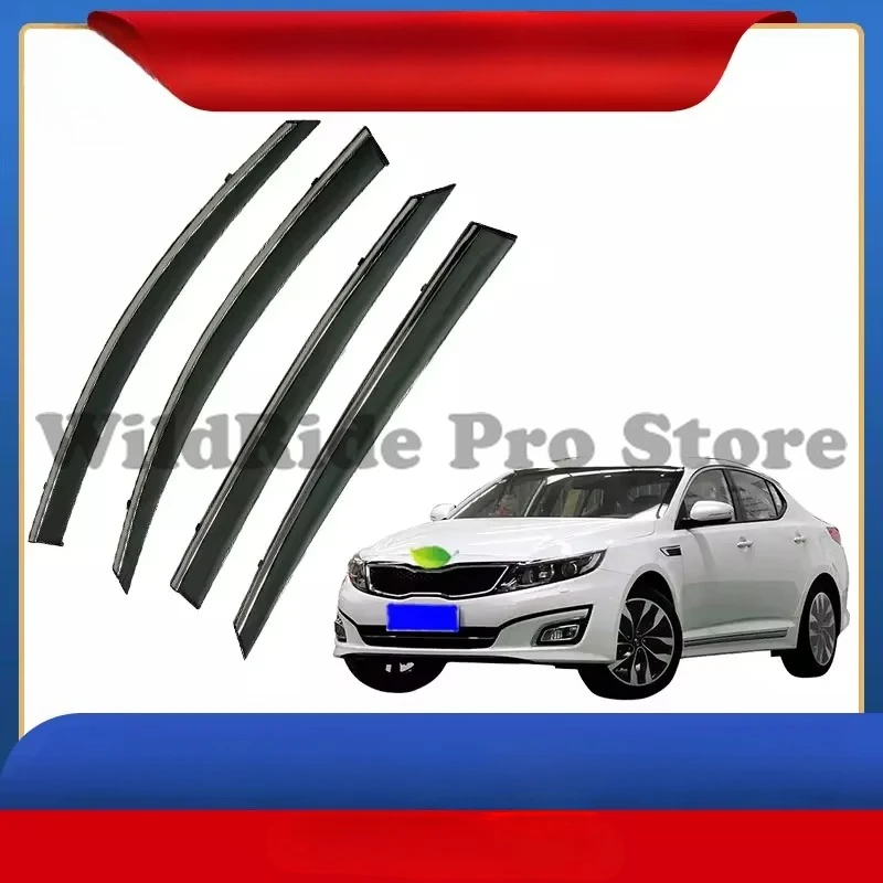 Car Accessories Wind Deflectors for KIA K5 OPTIMA 2011-2015 Wind Vent Deflector Visors Rain Sun Guards
