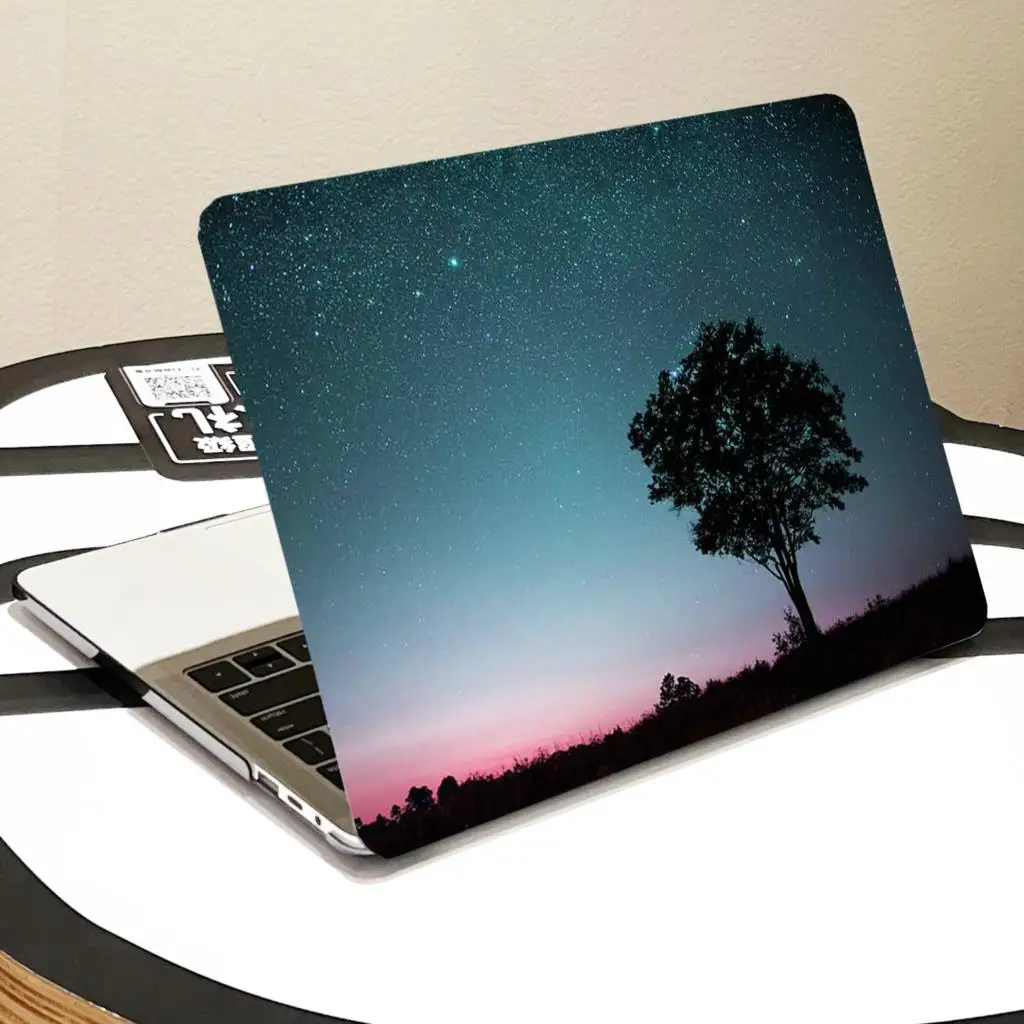 

Night view Laptop Case For Macbook M1 M2 Air 13 15.3 2023 A2941 Pro 13 14 16 inchA2681A2179A2337A2338A2289 Touch bar/ID cover