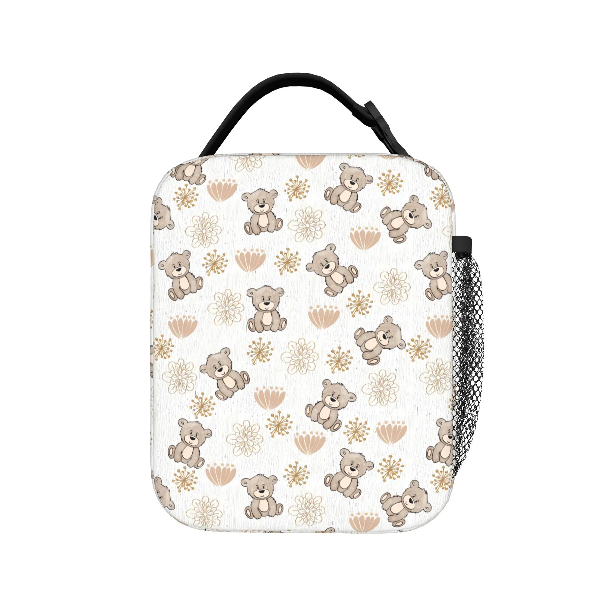 

Cute bear Animal Cartoon Lunch Bag Outdoor Picnic Lunch Box For Women Fashion Thermal Lunch Bags Portable Insulated Cooler Bag