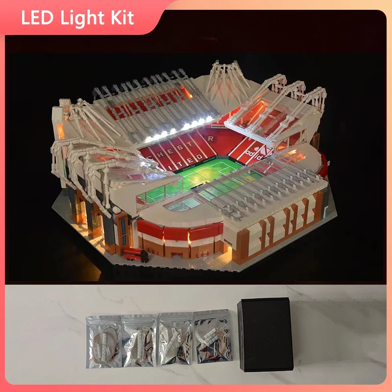 LED Light Set For 10272 Old Trafford - Manchester United compatible 10202 (Only LED Light, NOT Include The Model Bricks)