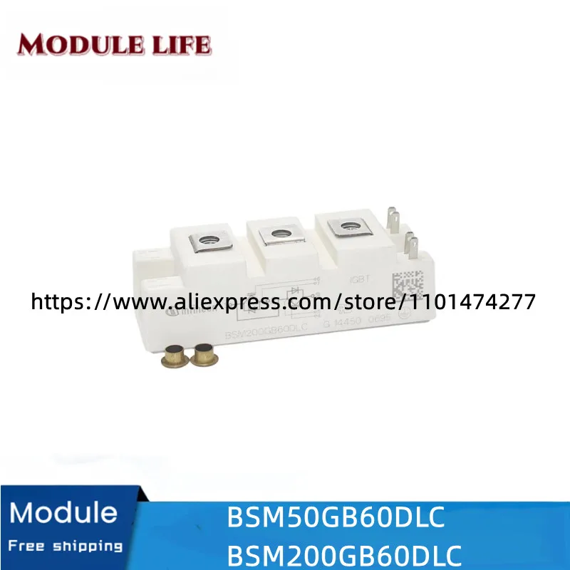 

BSM50GB60DLC BSM200GB60DLC NEW ORIGINAL IGBT Power Module