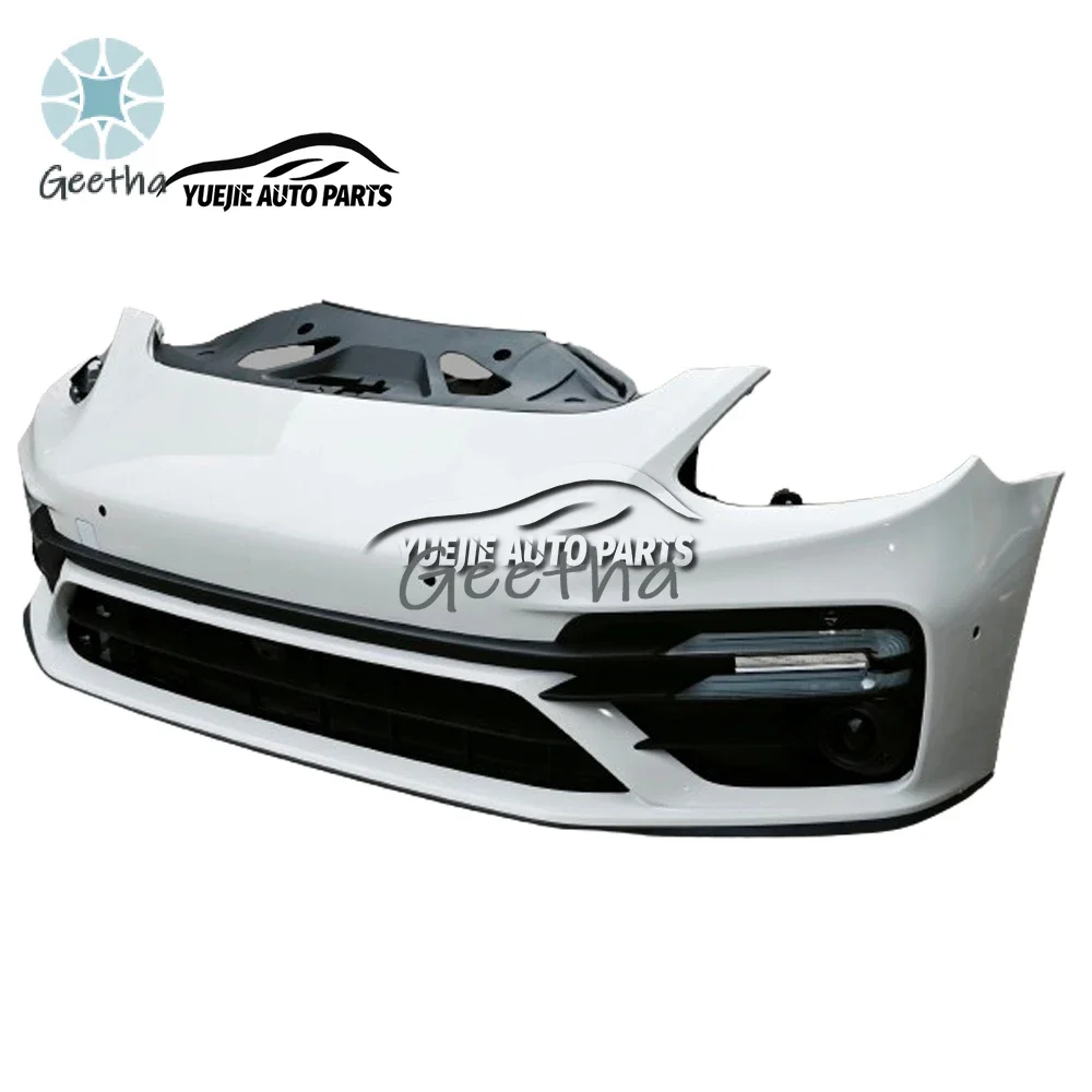 

Hot Selling High Quality Auto Parts for Porsche Panamera 971 Turbo S 2023 Style Complete Front Bumper Assembly Front Nose - Cut