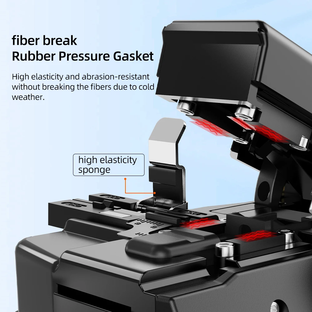 SAIVXIAN เครื่องมือเว็บเครื่องตัดไฟเบอร์ออปติก HS-30 เครื่องตัดสายเคเบิลไฟเบอร์ออปติก Bare Fiber Pigtail Jumper หนังลวด