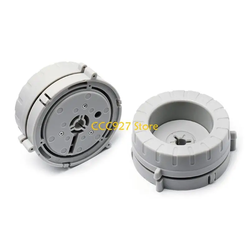 B03f 2pcs لـ Teac NAB Adapter Clamps Clamp Clamp Gray Clamp for 1/4inch Open Beens to Reels Tape Recorders