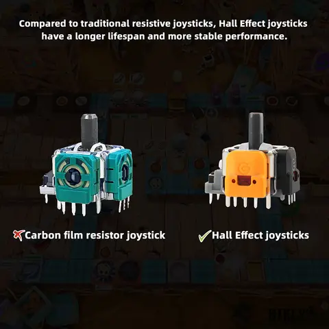 Xbox One Xbox Series S/X कंट्रोलर 3D एनालॉग थंबस्टिक रिपेयर पार्ट्स किट एक्सेसरी के लिए रिप्लेसमेंट हॉल इफ़ेक्ट जॉयस्टिक 10 best sales एक्सबॉक्स सीरीज एक्स नियंत्रक भागों - №10