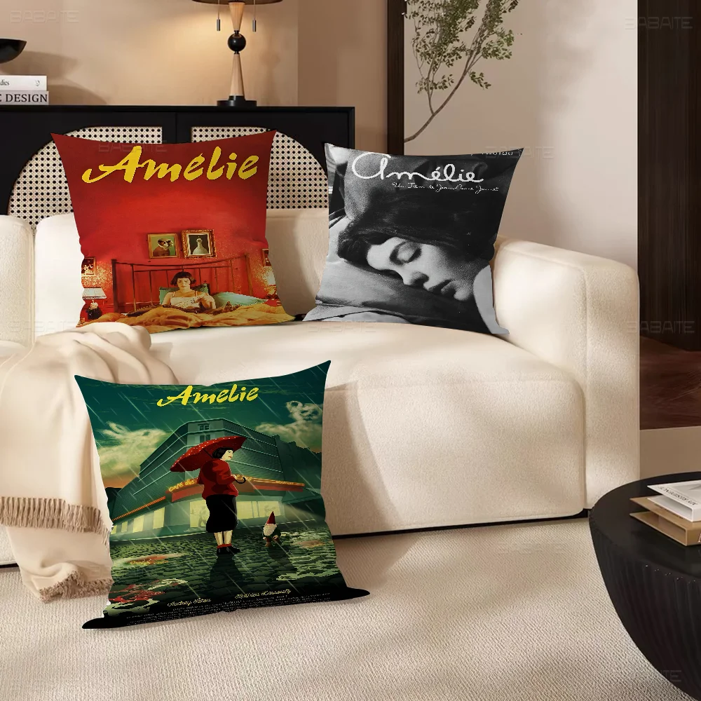 

French Movie Amelie Cushion Cover Decorative Pillow Sofa Home Decor case pillow cases