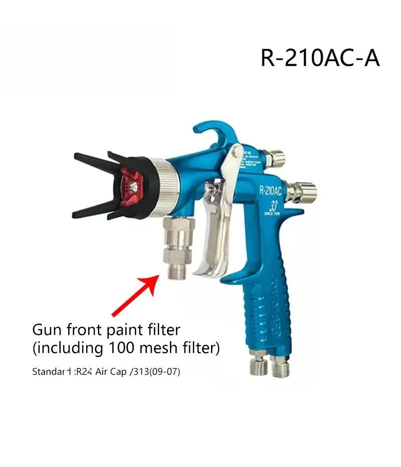 Airmix High Pressure R-210AC Airless Spray Gun for Painting, Coating, Furniture
