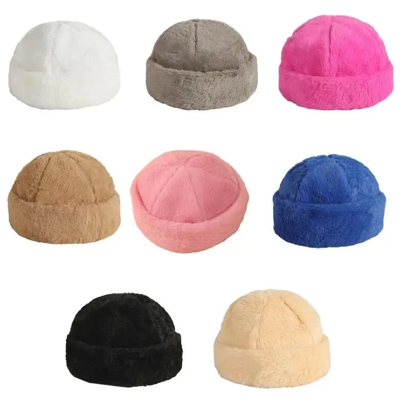 

652F Stall Vintage Hat Beanie Adjustable Sailor Hat for Street Strolling