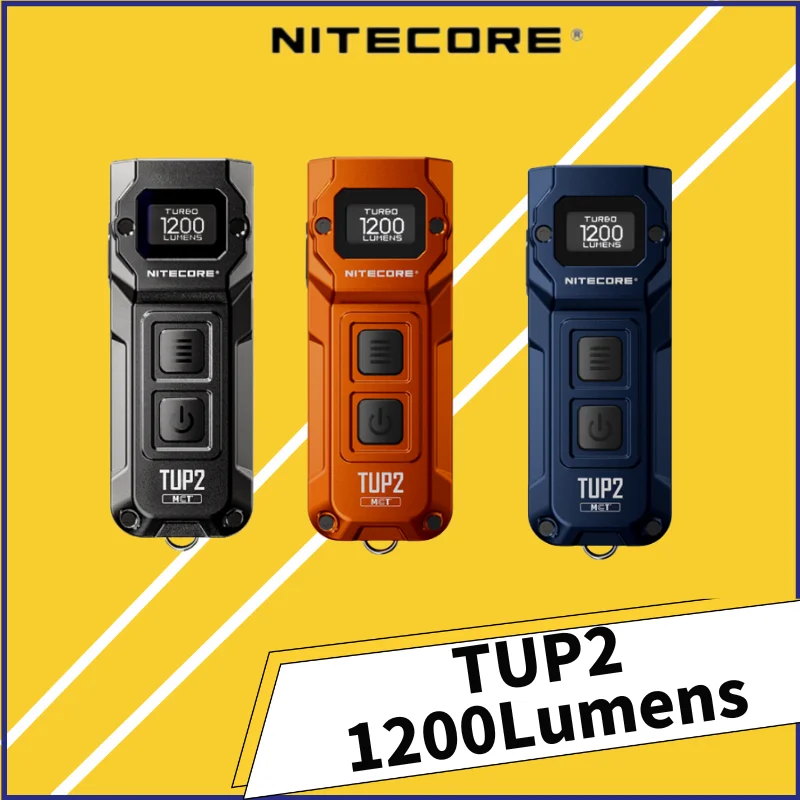 

NITECORE TUP2 1200Lumens EDC Flashlight USB-C Rechargeable ,Bulit-in 1300mAH Battery