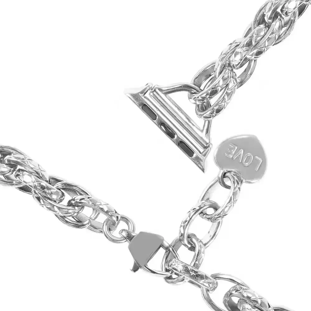 Metal Strap for Apple Watch Band 46mm 42mm 44mm 40mm 45mm 41mm 49mm Stainless steel Bracelet for iWatch Ultra 10 9 8 7 SE 4 Band