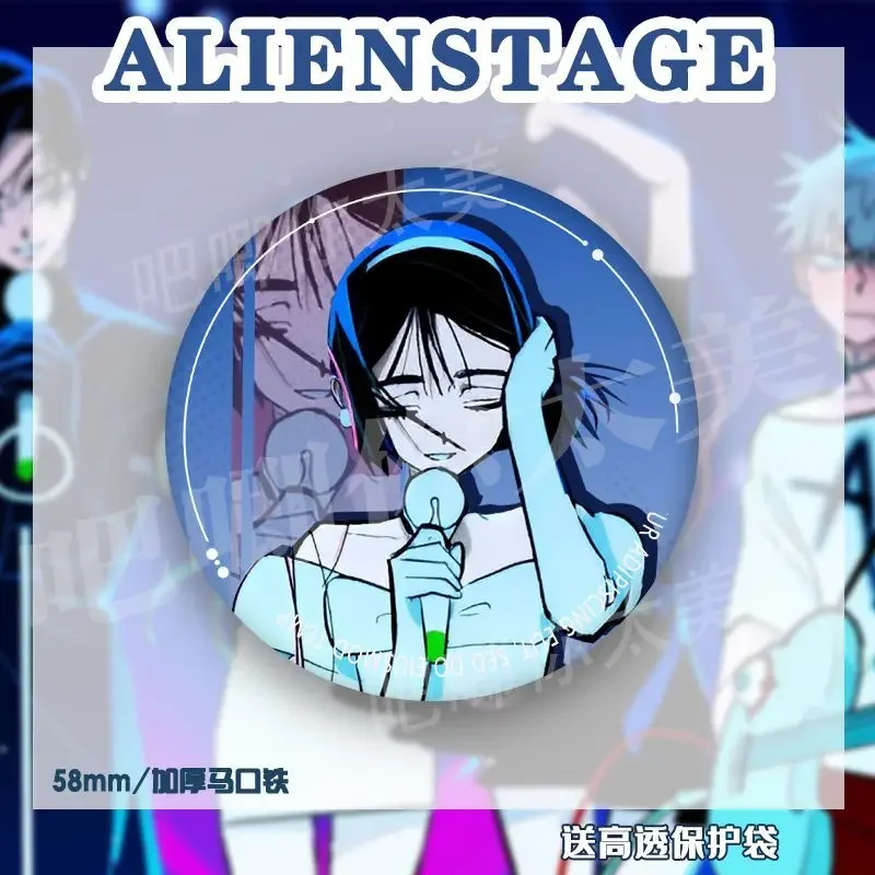 ALIEN STAGE : IVAN & TILL Mini Brooch Fashion Anime Action cosplay Accessories pins image 2