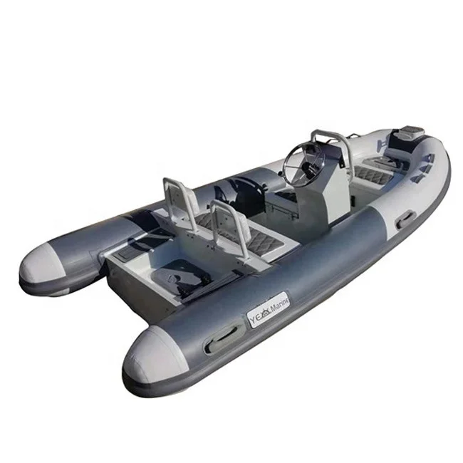 

12ft RIB 360 Deep V Aluminum Hull Welded PVC/Hypalon Inflatable Boat