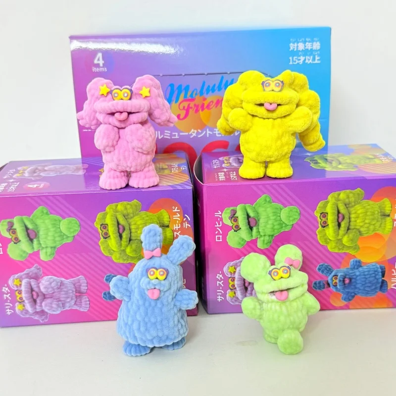 โมกอล มิวตัน บลายด์บ็อกซ์ ของเล่นฟิกเกอร์มอนสเตอร์น่ารัก ของตกแต่งโต๊ะทำงาน ของขวัญเซอร์ไพรส์วันเกิด/คริสต์มาส