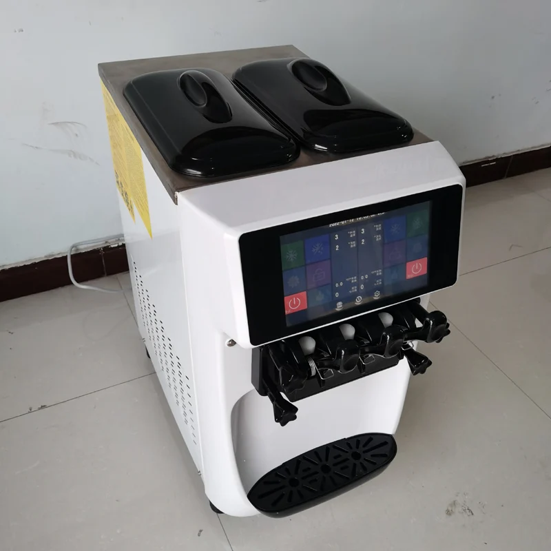 

Stainless steel Hot Sale Floor Standing Ice Cream Machine Frozen Yogurt Ice Cream Maker soft serve ice cream machine commercial